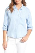 Women's Rails Dana Star Print Chambray Shirt - Blue