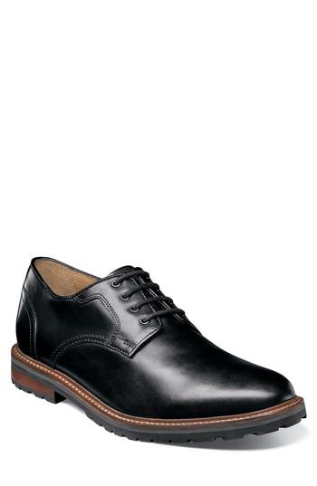 Men's Florsheim Estabrook Plain Toe Derby Eee - Black