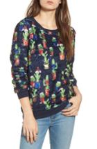 Women's Love By Design Cactus Cozy Pullover - Blue