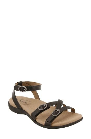 Women's Taos Secret Sandal .5 M - Black