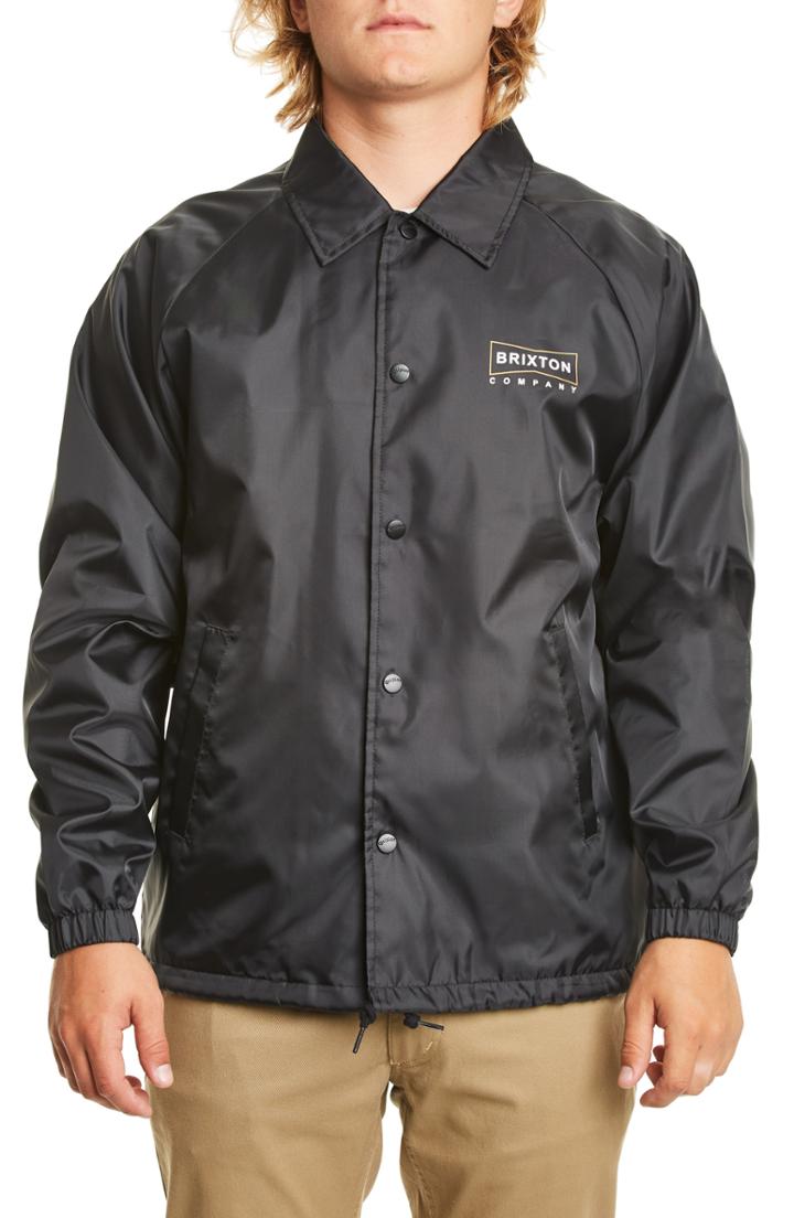 Men's Brixton Wedge Water Repellent Jacket - Black