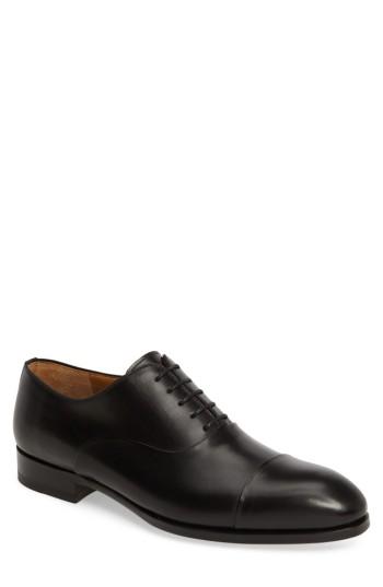 Men's Magnanni Golay Cap Toe Oxford .5 M - Black