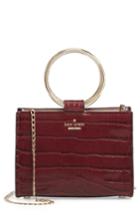 Kate Spade New York White Rock Road - Mini Luxe Sam Leather Satchel - Red