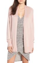 Women's Leith Boxy Cardigan, Size - Pink