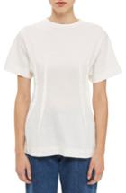 Women's Topshop Boutique Pintuck Tee Us (fits Like 0) - Pink
