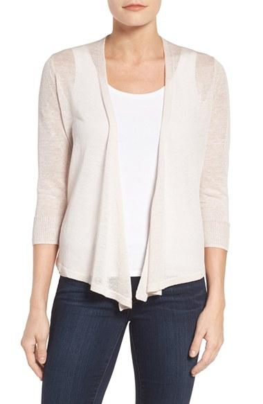 Women's Nic+zoe Four-way Convertible Cardigan - Pink