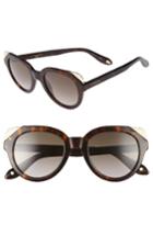 Women's Givenchy 50mm Retro Sunglasses - Havana Brown