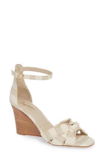 Women's Seychelles Sunrays Wedge Sandal M - Beige