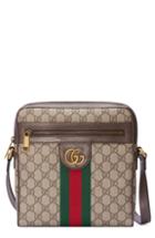 Gucci Small Ophidia Gg Supreme Messenger Bag - Beige