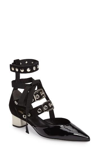Women's Robert Clergerie X Self-portrait Susa Ankle Strap Pump