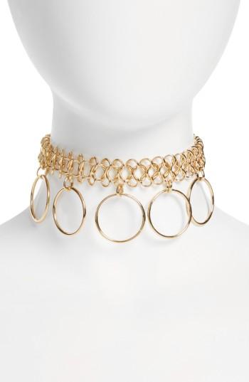 Women's Topshop Loop Chain Choker