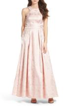 Women's Xscape Lace-up Side Brocade Ballgown