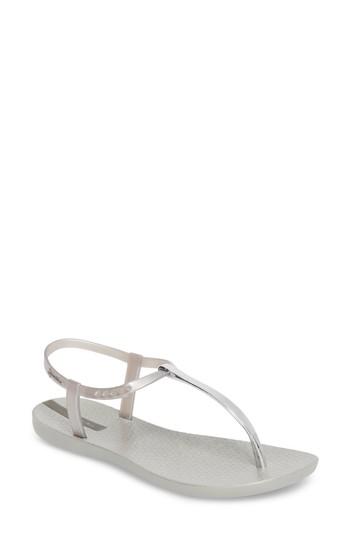 Women's Ipanema Bandeau Sandal M - Metallic