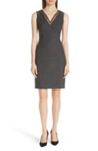 Women's Boss Dotelani Static Sheer Trim Shift Dress