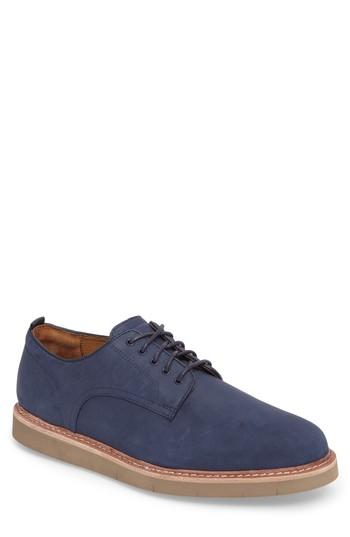 Men's Cole Haan Tanner Plain Toe Derby .5 M - Blue