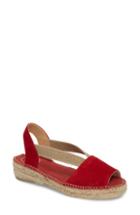 Women's Toni Pons Ella Espadrille Sandal -8.5us / 39eu - Red