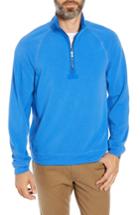 Men's Tommy Bahama Ben & Terry Coast Zip Sweatshirt - Blue