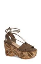 Women's Sbicca Islandia Platform Sandal B - Brown