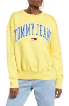 Women's Tommy Jeans Classics Logo Sweatshirt - Yellow