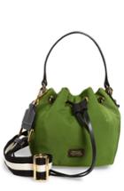 Frances Valentine Small Ann Nylon Bucket Bag - Green