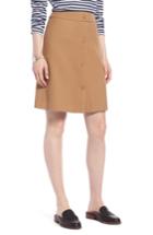 Women's 1901 Button Front Skirt - Brown