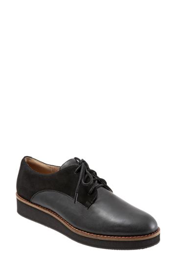 Women's Softwalk Willis Derby .5 M - Black