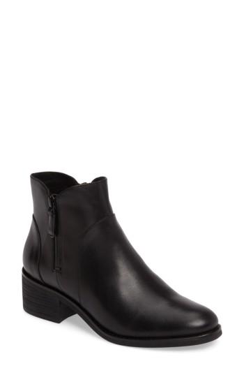 Women's Cole Haan Lyla Waterproof Bootie .5 B - Black
