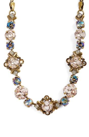 Women's Sorrelli Shielded Crystal Necklace