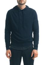 Men's Good Man Brand Classic Slim Fit Merino Wool Hoodie, Size - Blue