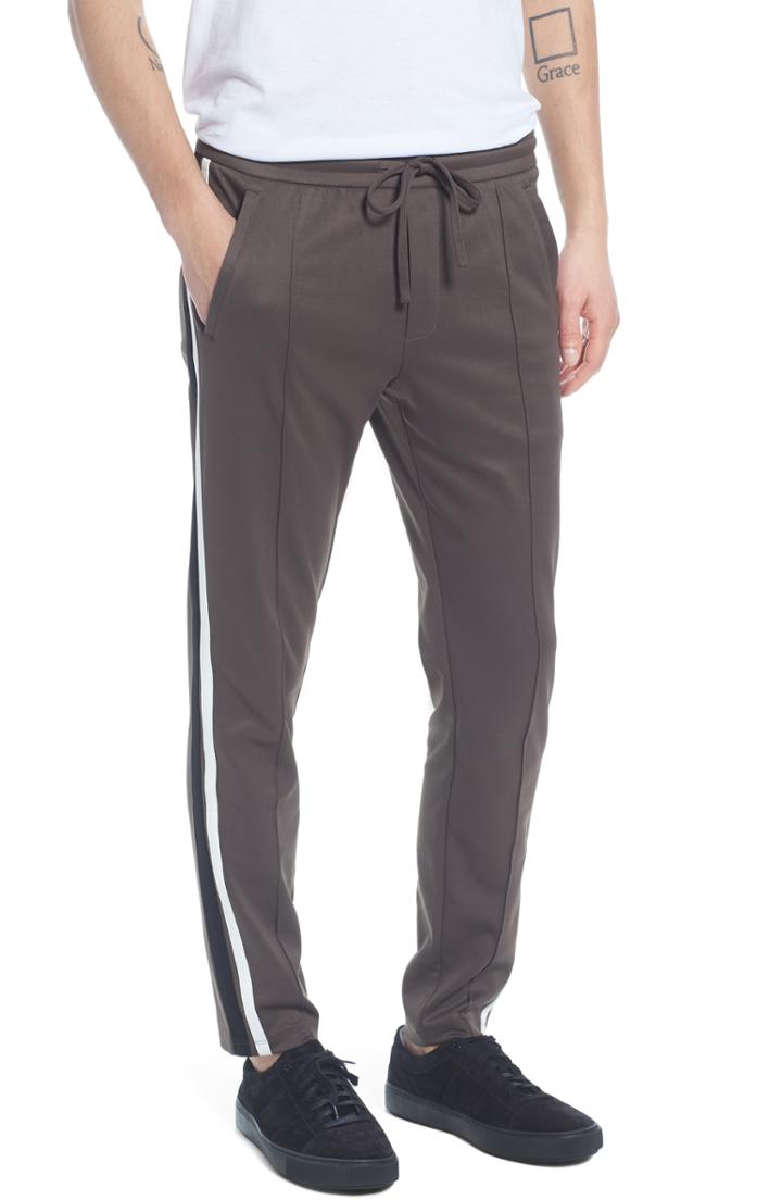 Men's Vince Colorblock Track Pants - Brown