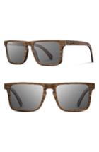 Men's Shwood Govy 2 52mm Polarized Wood Sunglasses -