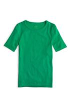 Women's J.crew New Perfect Fit T-shirt - Green
