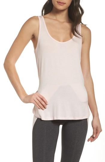 Women's Beyond Yoga Slink Twice Wrap Tank - Pink