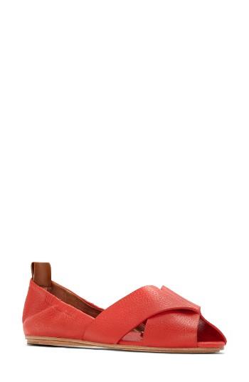 Women's Mercedes Castillo Amaia Flat M - Red
