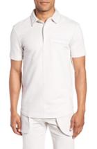 Men's Lvlxiii Mixed Finish Polo - Purple
