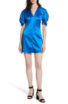 Women's Elizabeth And James Sloan Duchess Satin Dress - Blue