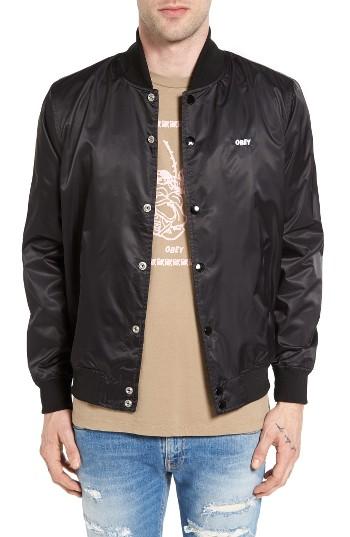 Men's Obey Tour City Bomber Jacket