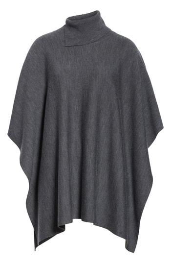 Women's Boss Leandra Poncho, Size - Grey