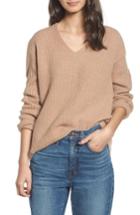 Women's Madewell Woodside Pullover Sweater - Brown