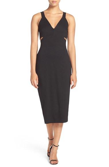 Women's Fraiche By J Cutout Midi Dress