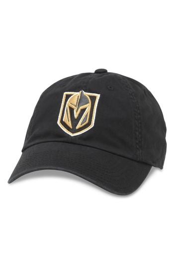 Men's American Needle Blue Line Nhl Cap - Black