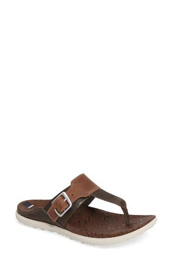 Women's Merrell Around Town Flip Flop M - Green