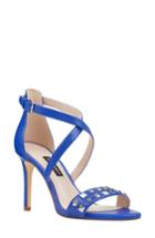 Women's Nine West Maziany Studded Sandal M - Blue