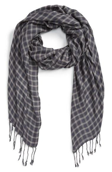 Women's Sole Society Plaid Scarf
