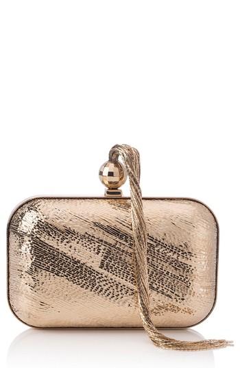 Jimmy Choo Cloud Tassel Clutch - Metallic
