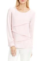 Women's Vince Camuto Asymmetrical Tiered Blouse - Pink