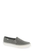 Women's Keds Double Decker Perforated Slip-on Sneaker M - Grey