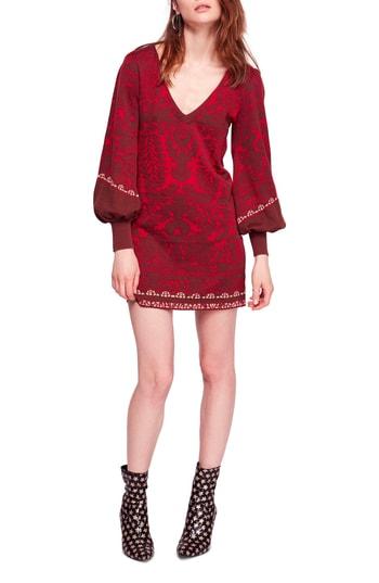 Women's Free People Music & Lyrics Minidress - Red