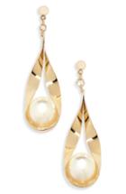 Women's Area Stars Midnight Imitation Pearl Drop Earrings (nordstrom Exclusive)