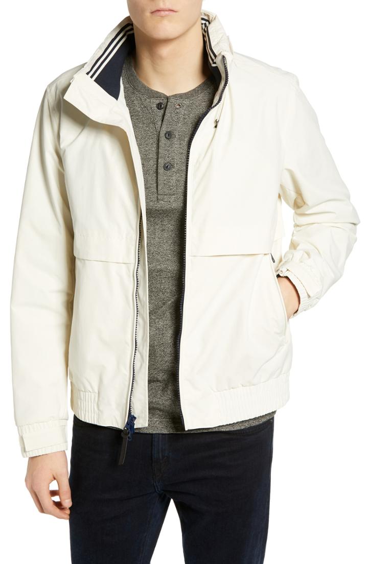 Men's Woolrich Mallard Bomber Jacket - White